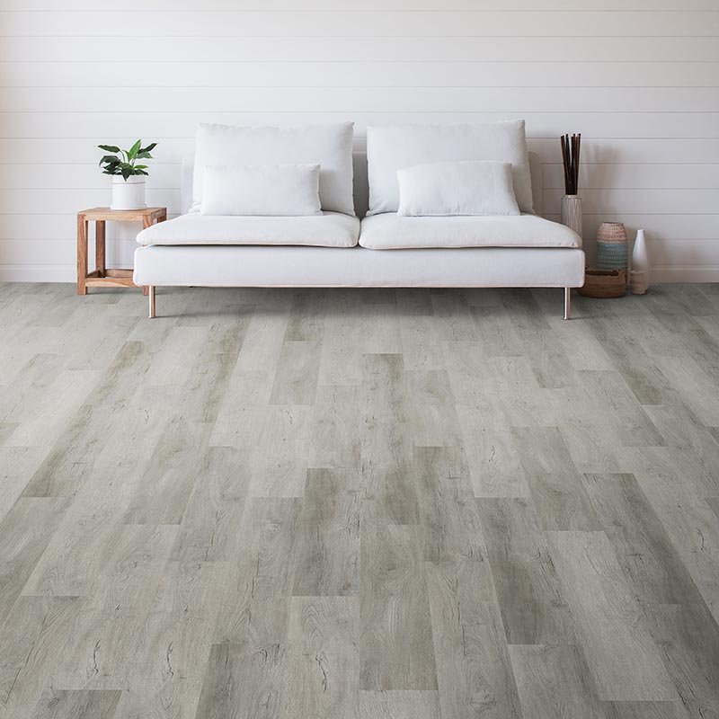 Living Room Gray Luxury Vinyl Plank -  Walter's Flooring in West Bend, WI