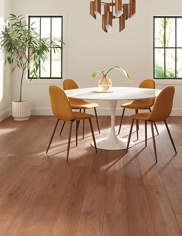 Dining Room Luxury Vinyl Plank LVP -  Walter's Flooring in West Bend, WI