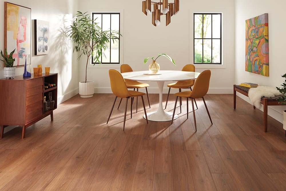 Dining Room Luxury Vinyl Plank LVP -  Walter's Flooring in West Bend, WI