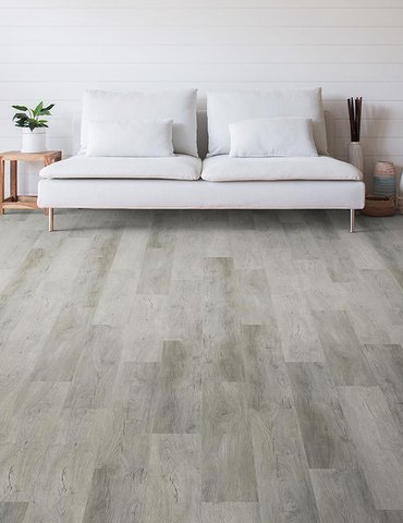 Living Room Gray Luxury Vinyl Plank -  Walter's Flooring in West Bend, WI